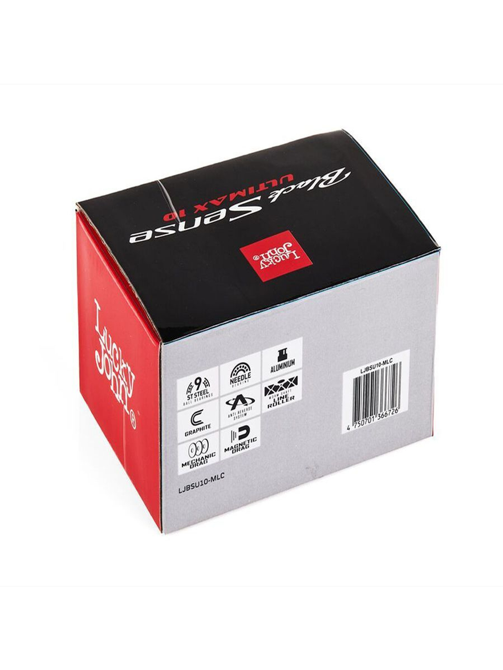 Катушка мультипликаторная Lucky John Black Sense ULTIMAX 10 ML