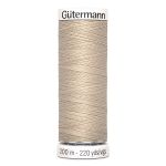 Нитки универсальные Gutermann Sew-all 100 (200 метров), 5 кат. | 722 св.бежевый