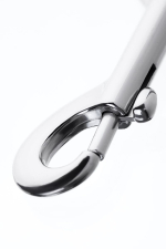 Серебристый двухсторонний карабин 9см ToyFa Metal 712052