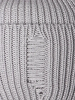 Шапка женская на осень рваная