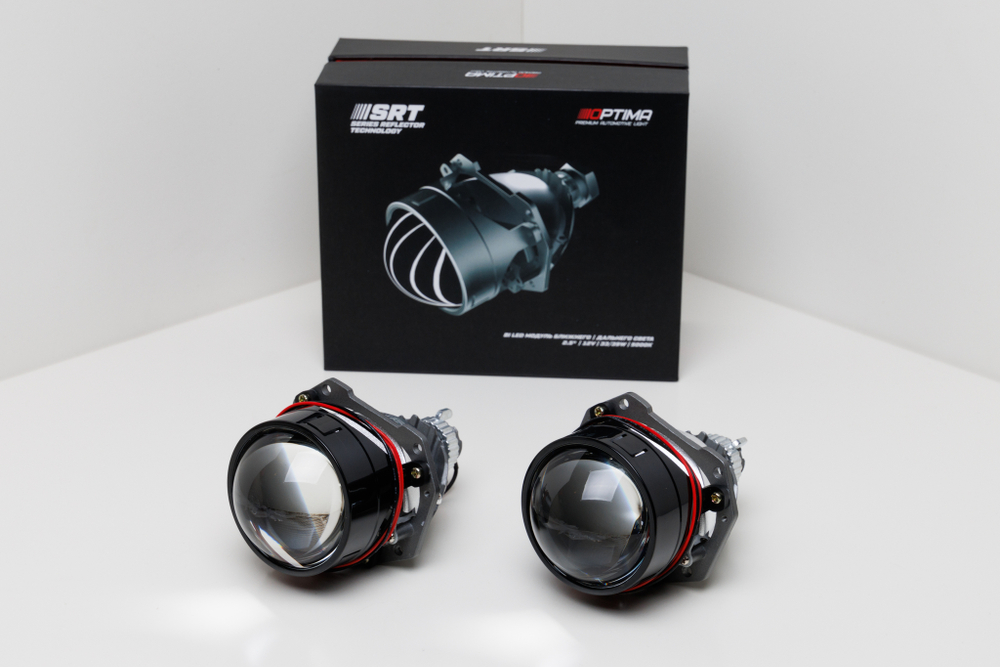Optima Bi-LED Lens SRT 2.5" 5000К 12V
