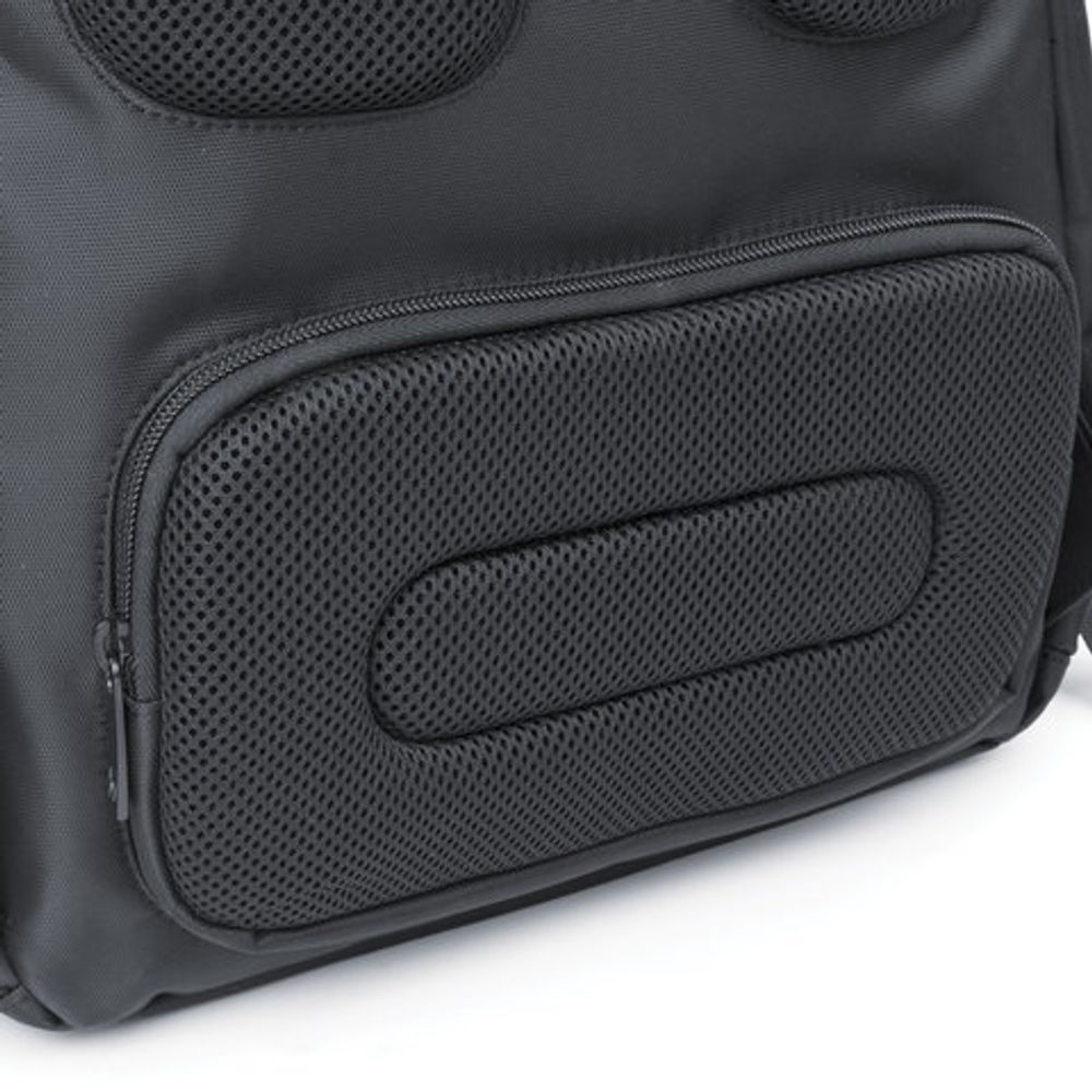 Рюкзак для школы и офиса BRAUBERG "Patrol", 20 л, размер 47х30х13 см, ткань, черный, 224444