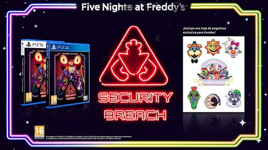 Игра Five Nights at Freddy's: Security Breach (PS4, русские субтитры)