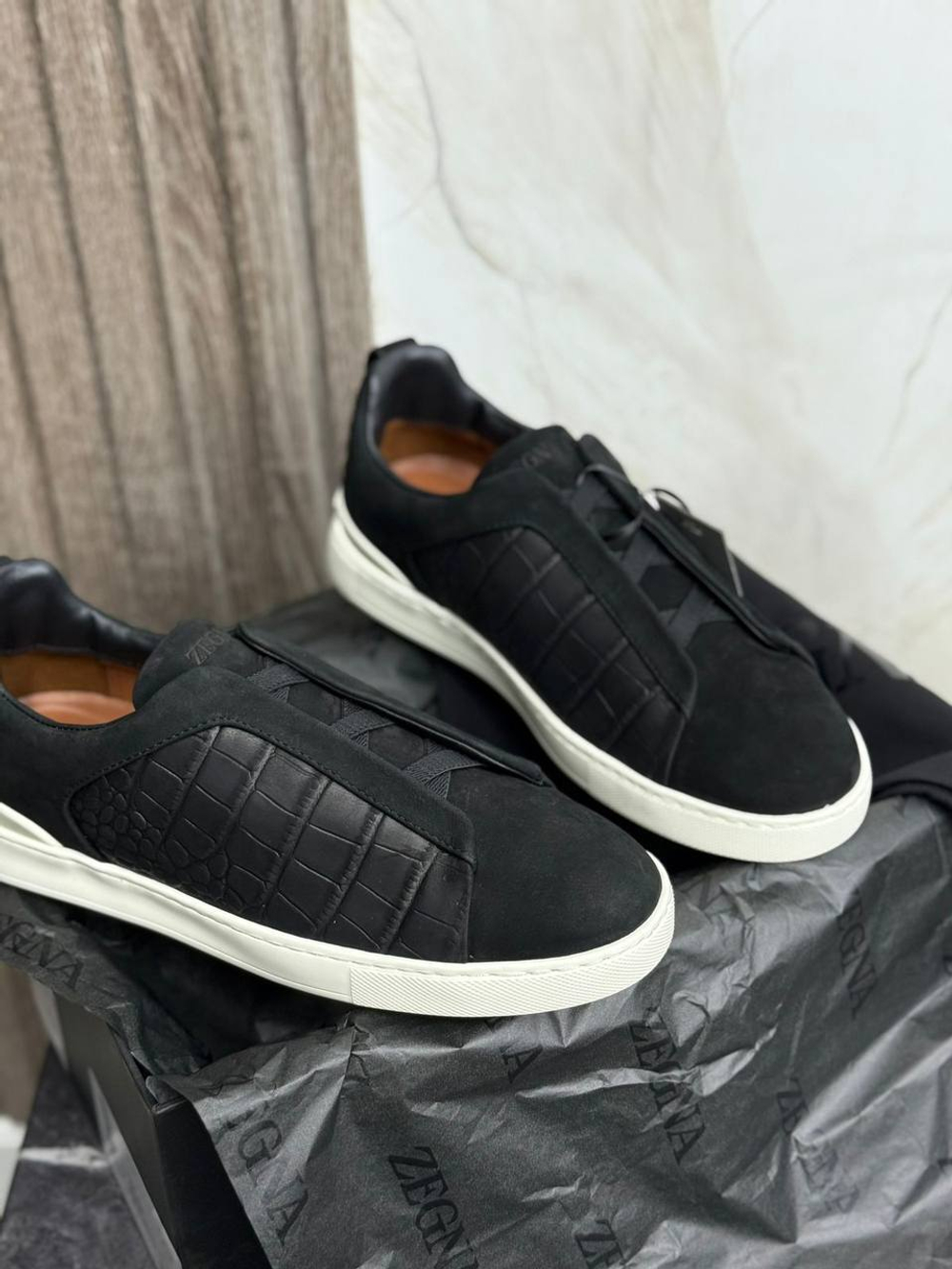 Кеды Zegna