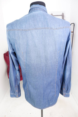 Рубашка Tom Tailor джинсовая, маркировка L, визуально 50 размер