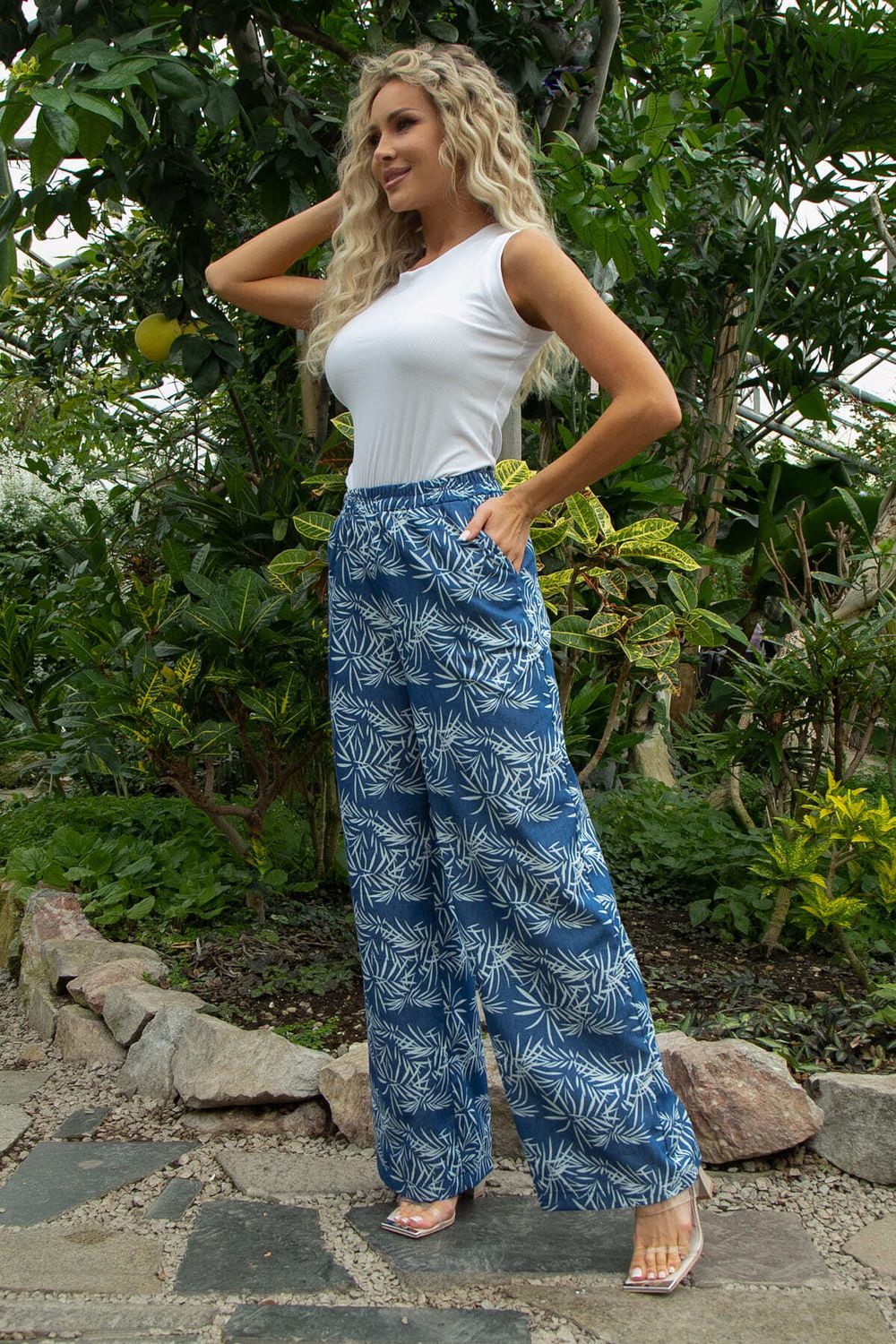 Брюки Летняя пора (синие) Б13477-16М LT Collection