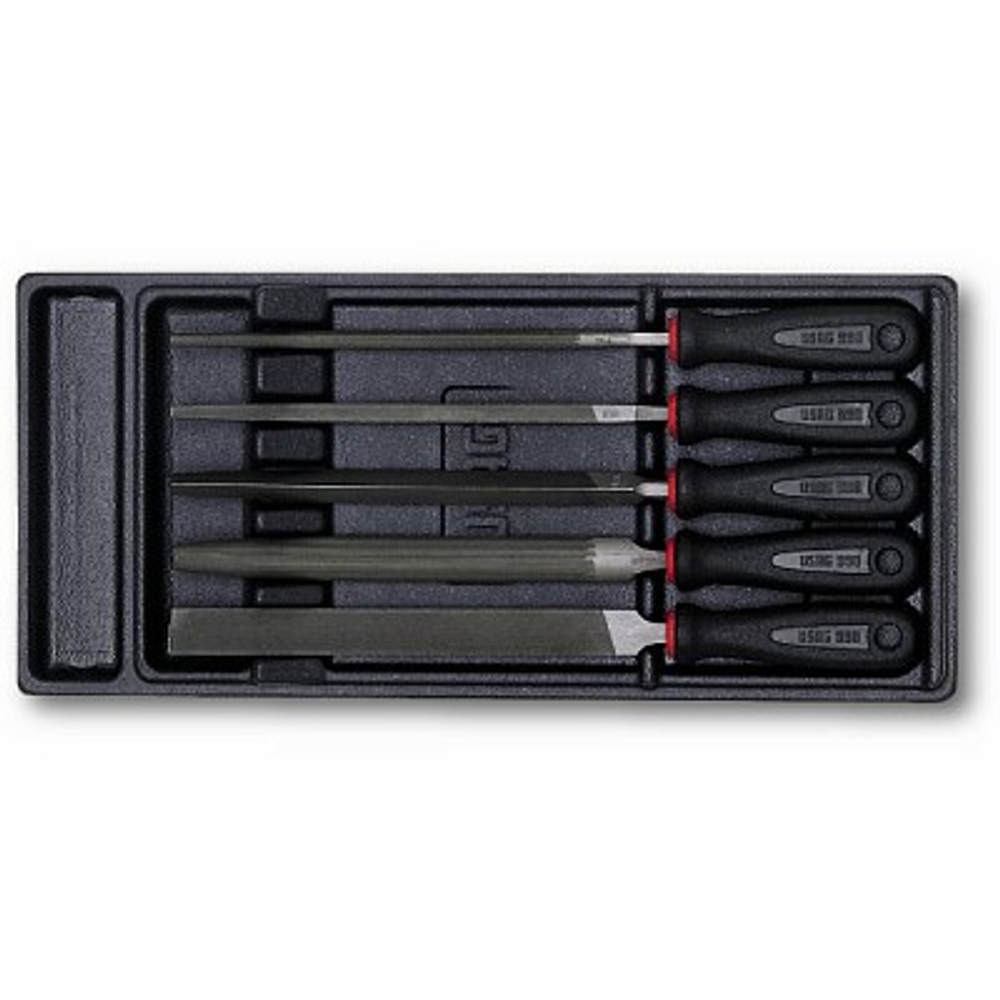 519/990 Набор напильников на ложементе, USAG (Италия)