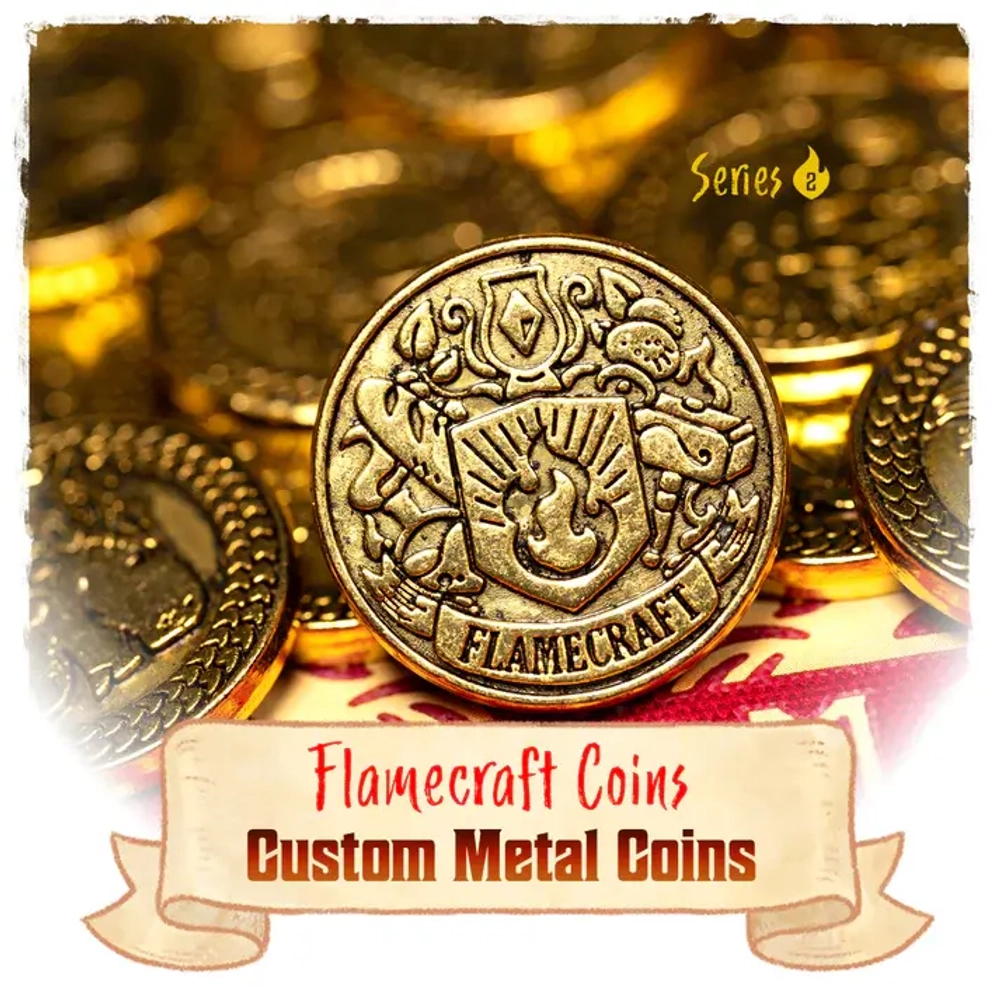 [Предзаказ] Series 2 Flamecraft Metal Coins