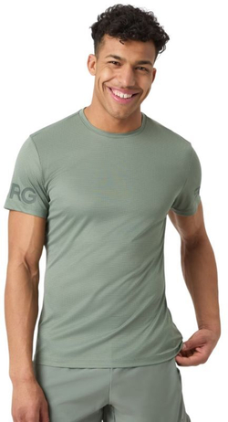 Мужская теннисная футболка Björn Borg Light - зеленый