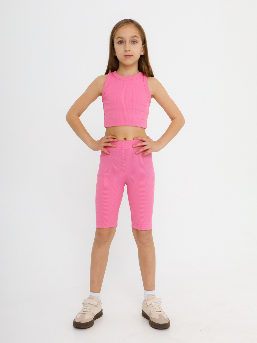 Велосипедки детские V'rubchik, розовые