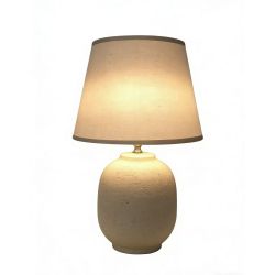 Настольная лампа Rivoli   7551-501 1 х Е14 40 Вт керамика бежевая с абажуром