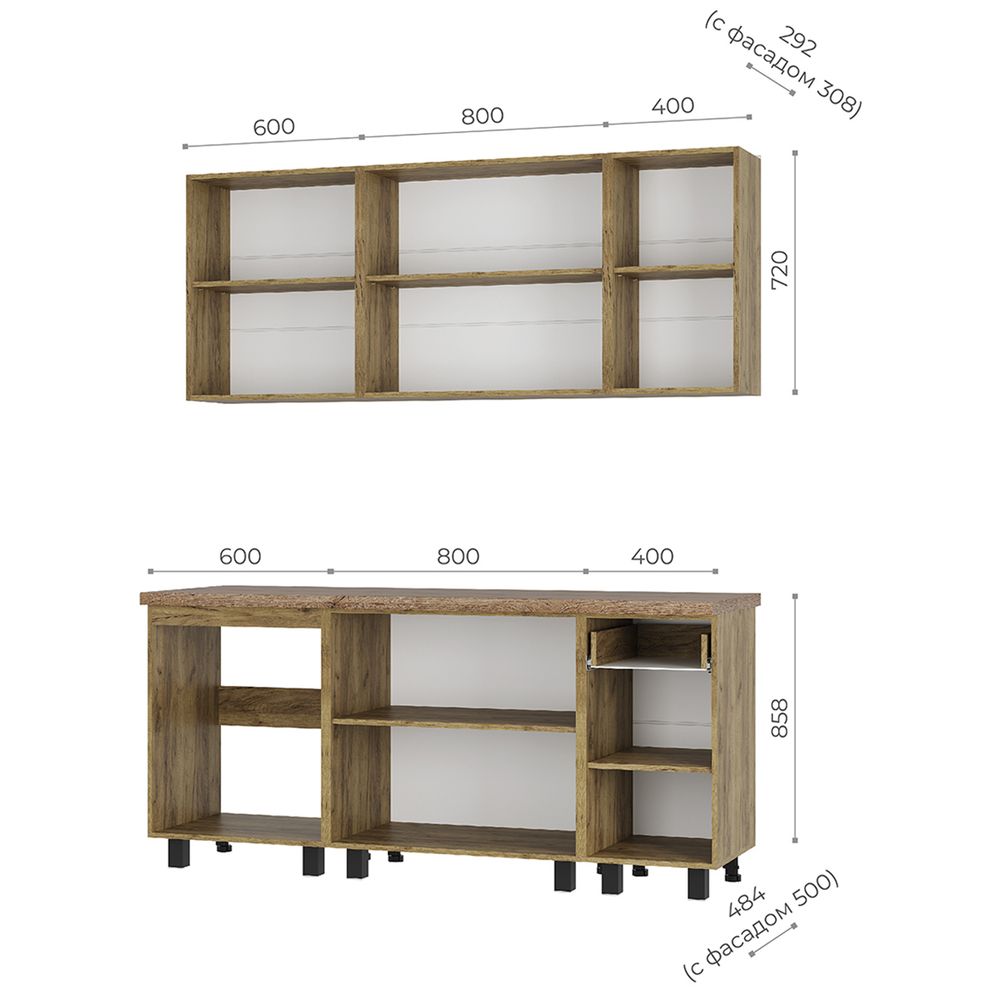 Кухня 1800 Тина