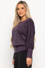 Блуза Гостья из будущего НЬЮ (сливовая) Б14922-19М LT Collection