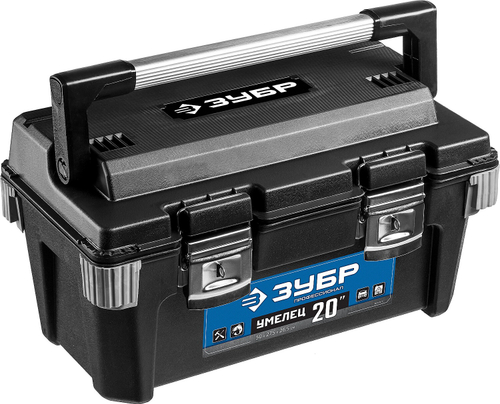 Ящик для инструмента ″УМЕЛЕЦ-20″ пластиковый, ЗУБР Профессионал