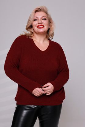 Цена на Свитер-20384 больших размеров