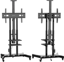 Подставка для телевизора Onkron TS1881 Elift черный 50"-86" макс.90кг напольный наклон