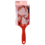 Расческа массажная прямоугольная форма «КОЛЛЕКЦИЯ ИМАНИ - МИРА», микс 4 дизайна, 24*7,5см (PVC упаковка)