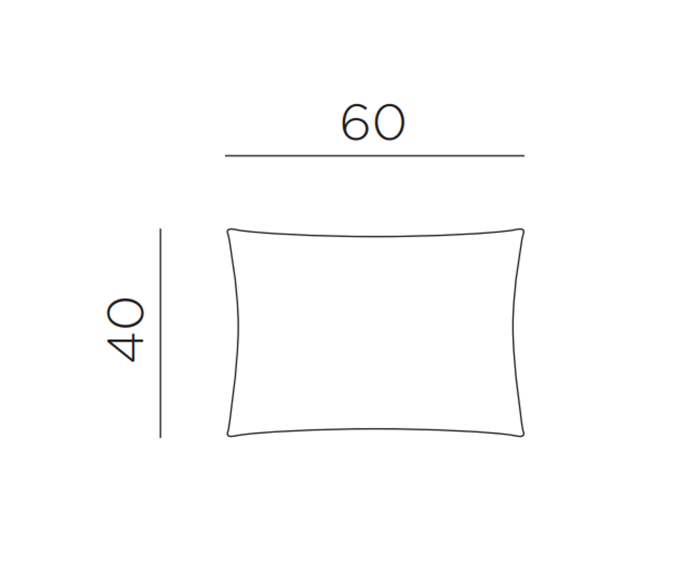 Подушка декоративная Nardi Maximo 60Х40, тимьян