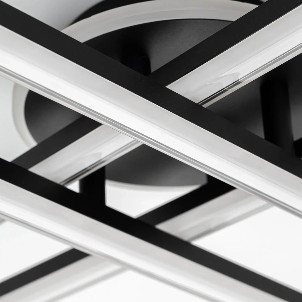 Citilux Trent CL203641 LED Люстра потолочная с пультом Чёрная