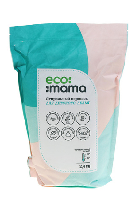 Стиральный порошок Эко Мама для детского белья 2.4кг