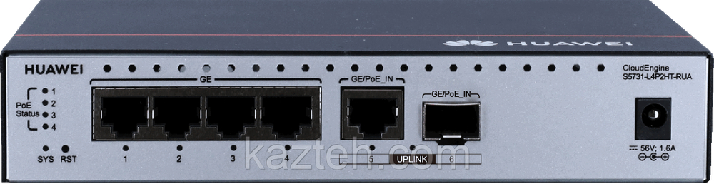 Коммутатор Huawei S5731-L4P2ST-RUA