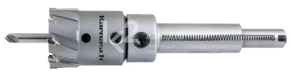 Хвостовик шестигранный 13 мм с выталкивателем для коронок Karnasch