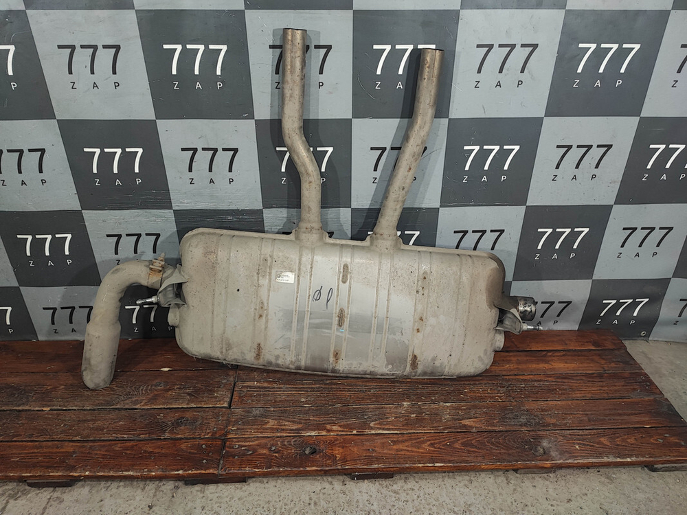 Глушитель Volkswagen Touareg 2 10-18 Б/У Оригинал 7P6253609