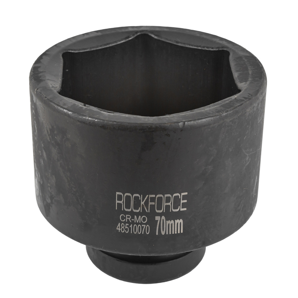 Головка ударная глубокая 70мм 1''6гр RockForce##Rock FORCE RF-48510070