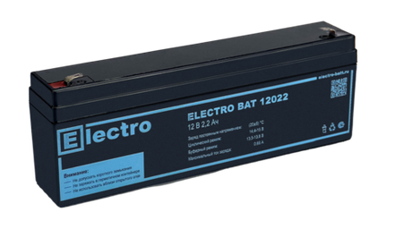 Аккумулятор ELECTRO BAT 12022