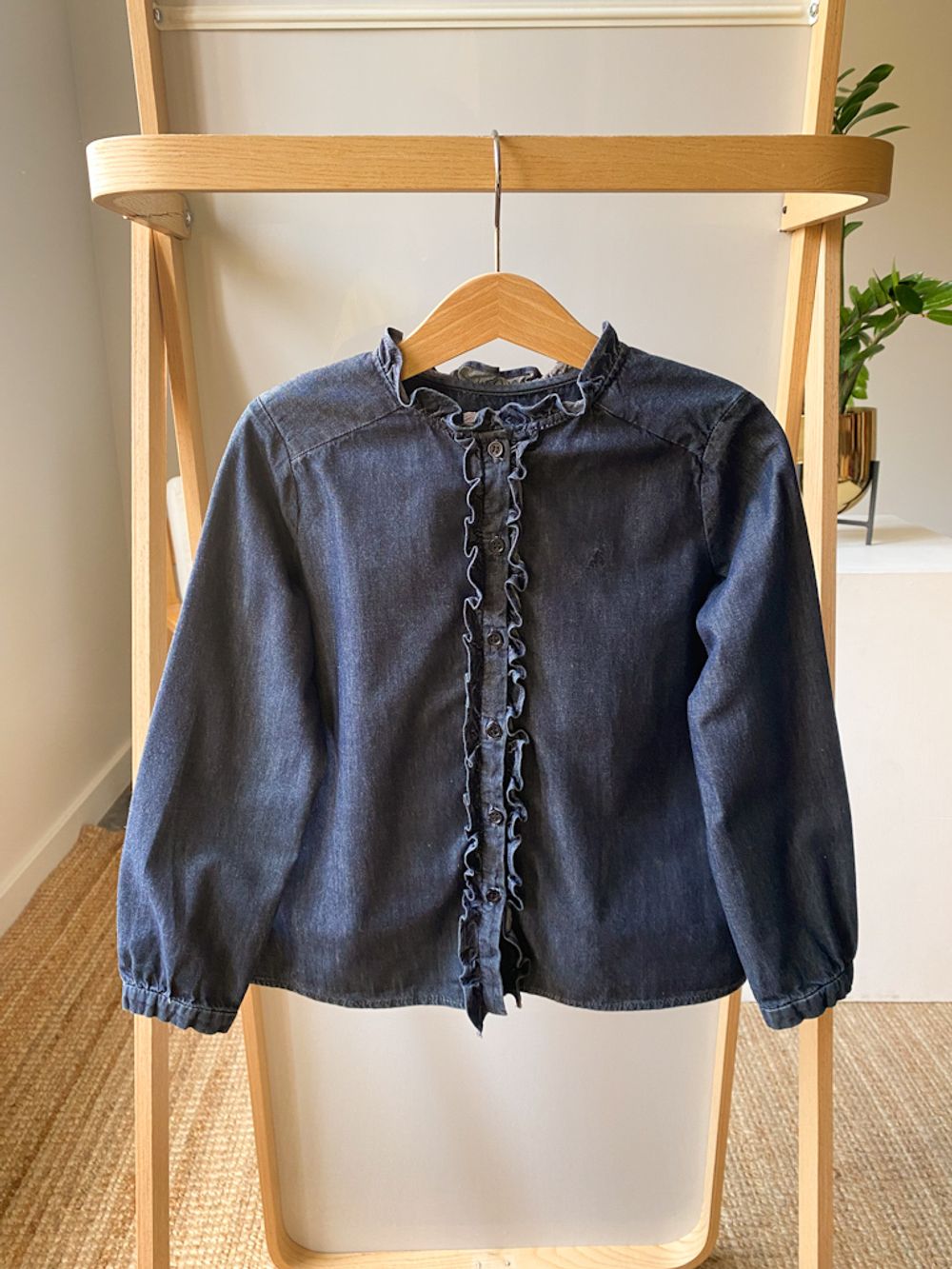 Джинсовая рубашка Bonpoint, 116