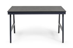 "Рио" стол из HPL 130х90см, цвет столешницы "серый гранит"