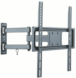 Кронштейн для телевизора Ultramounts (UM 872) черный 32"-55" макс.35кг настенный поворотно-выдвижной и наклонный
