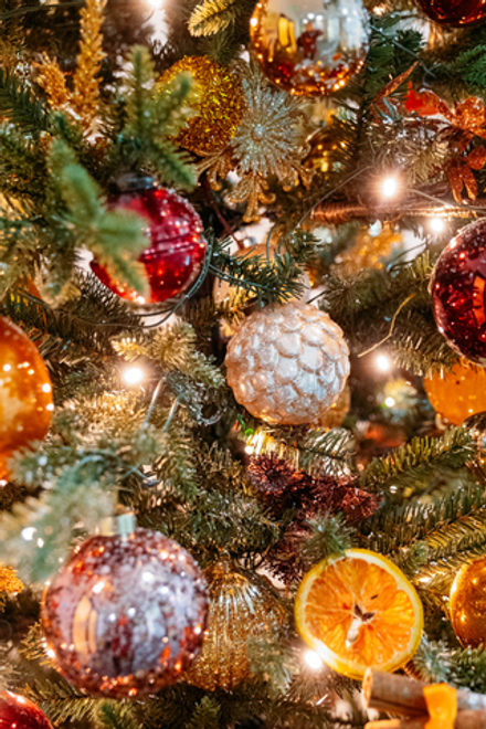 Дизайнерская Ель "Рождественская традиция"