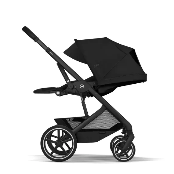 Детская коляска Cybex Balios S Lux BLK 2 в 1 Moon Black