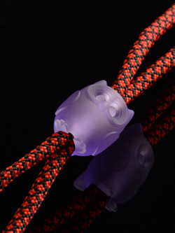 Набор из 3-х бусин темлячных для паракорда СОВА