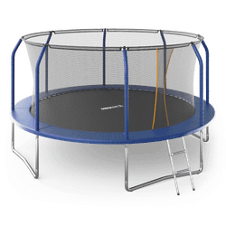 Батут UNIX Line Supreme Basic 14 ft (427 см) синий