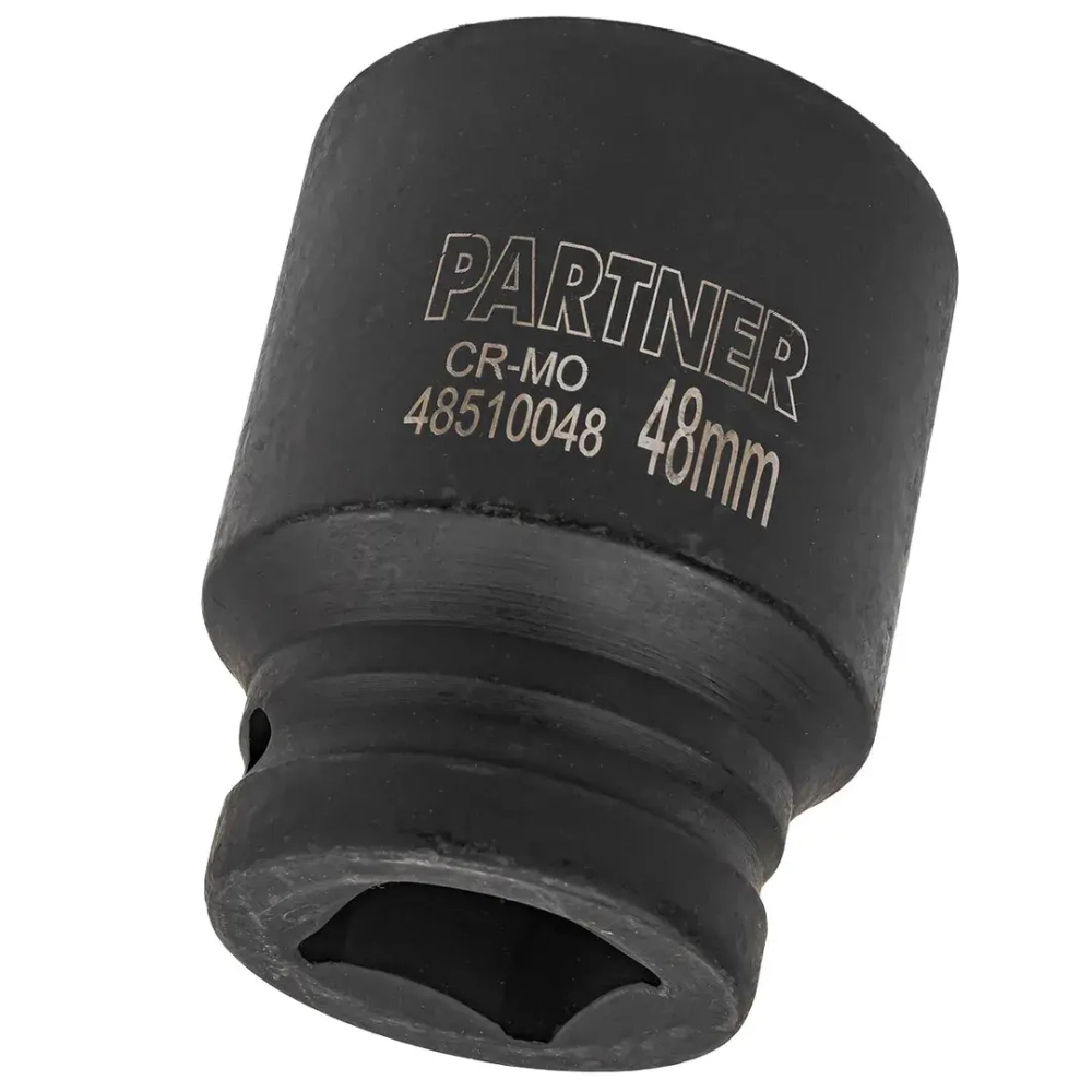 Головка ударная глубокая, 48мм (6гр) 1'' Partner PA-48510048