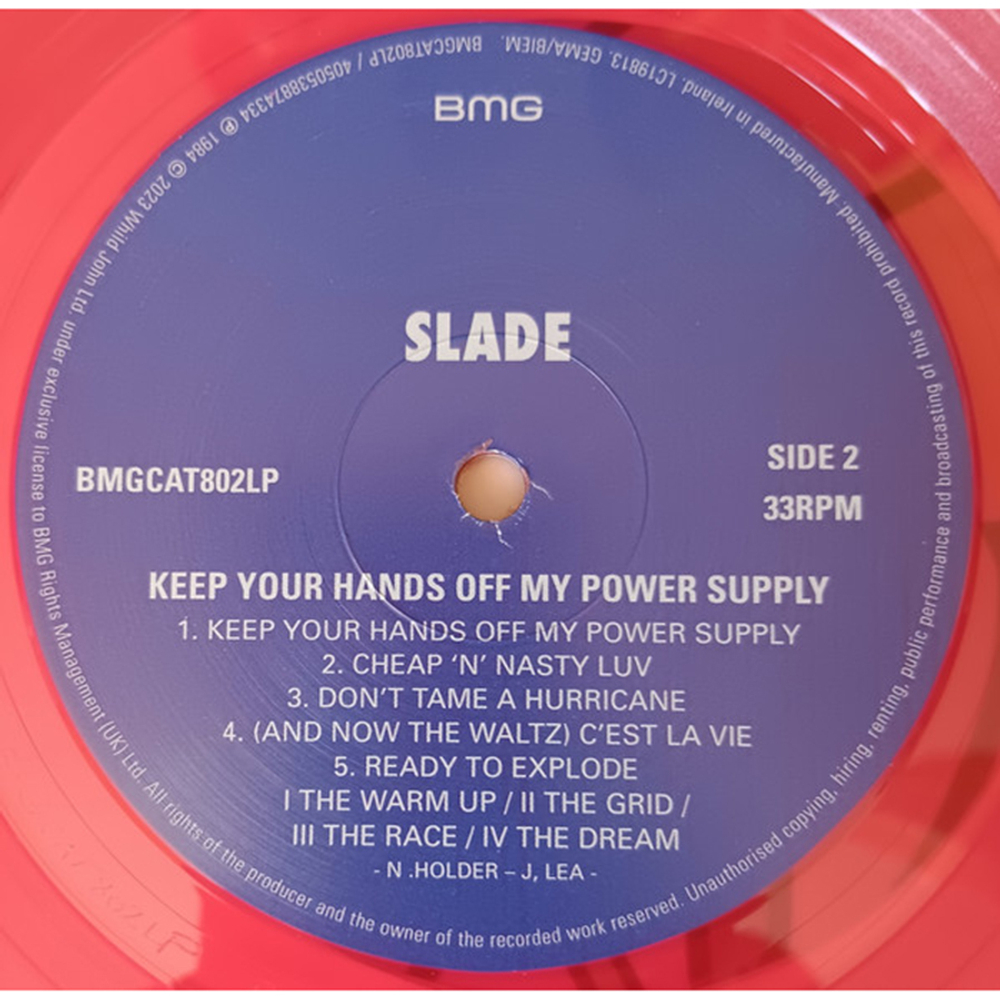Slade / Keep Your Hands Off My Power Supply (Coloured Vinyl)(LP)