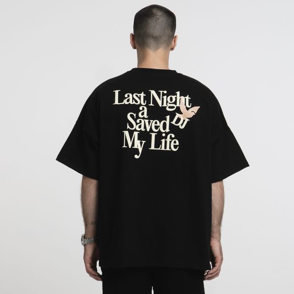 Футболка Last Night DJ Черная - фото 2