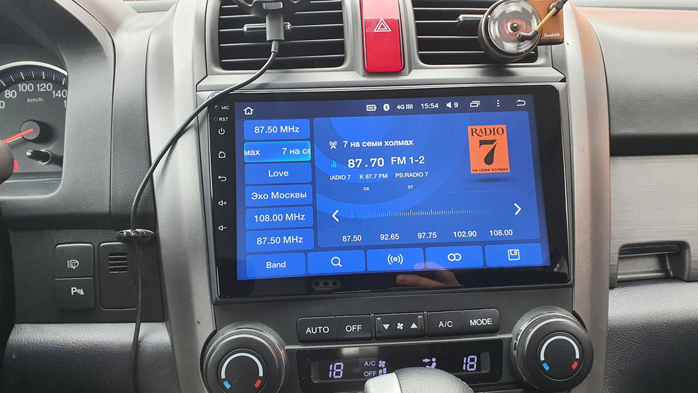 Магнитола для Honda CR-V 2006-2012 - Carmedia OL-9640 QLed, Android 12, TS10, CarPlay, 4G SIM-слот