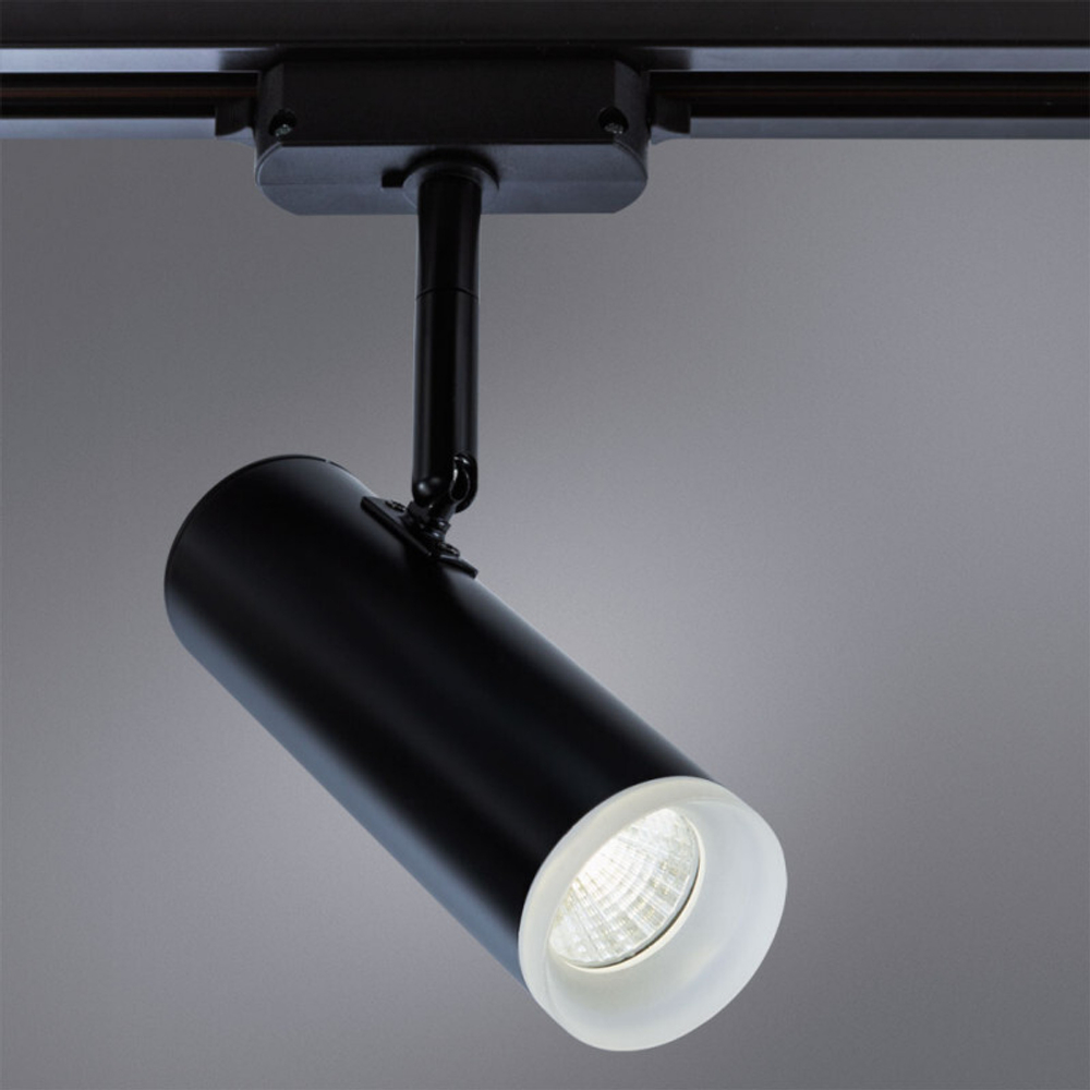 Трековый светильник Arte Lamp A6813PL-1BK