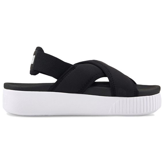 Puma Platform Sandals 'Black White'