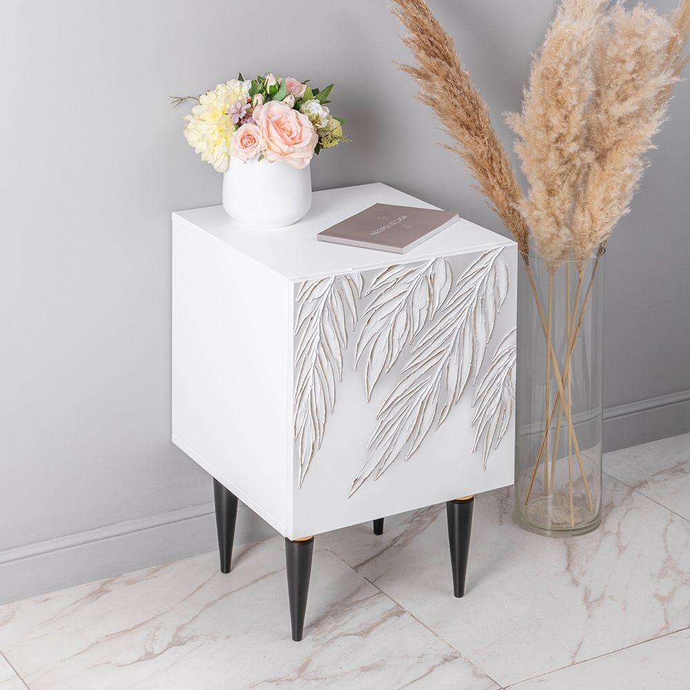 Тумба прикроватная Тропик Классика Айс Найт Голд правая