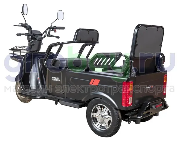 Электроскутер WHITE SIBERIA SIBTRIKE MAX 2000W фото 2 фото №4