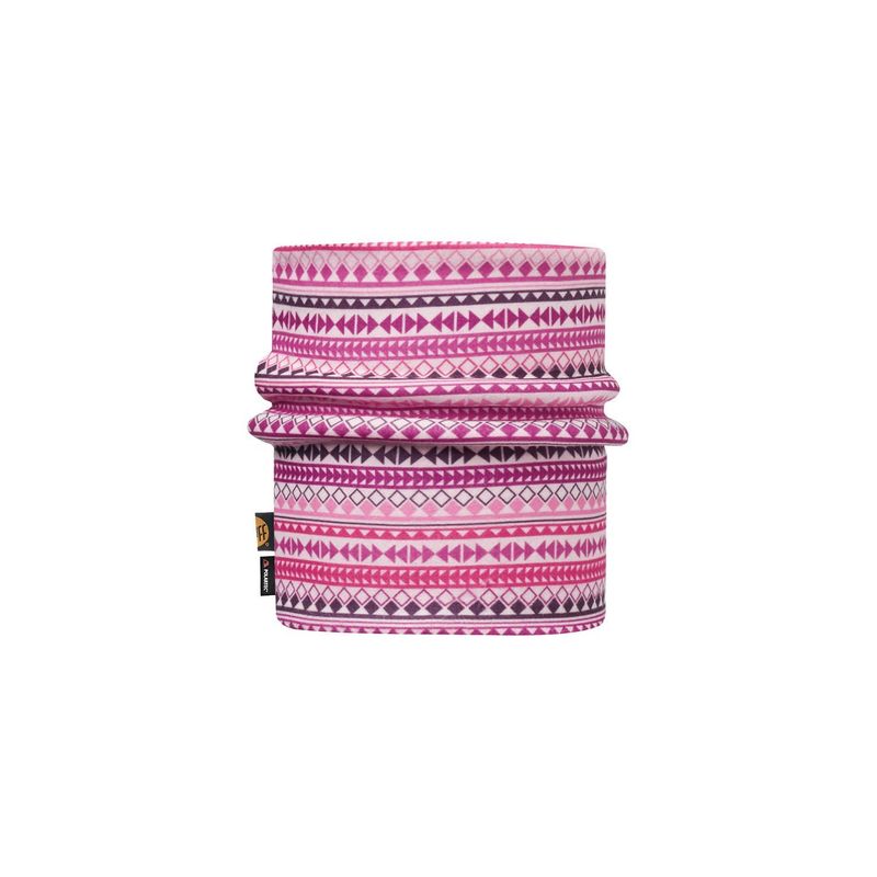 Двойной флисовый шарф-труба детский Buff Diamonds Pink Фото 1