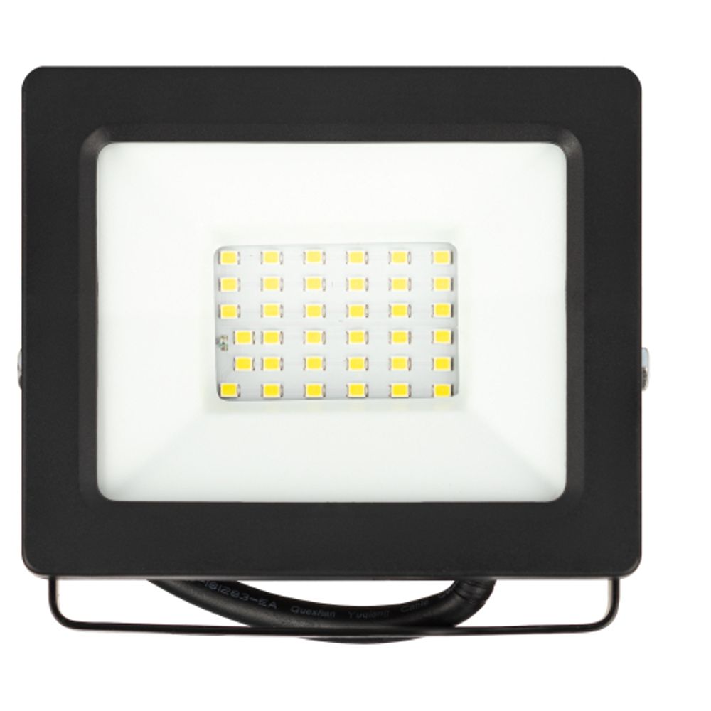 Прожектор светодиодный уличный ЭРА LPR-042-3-65K-030 30Вт 6500К 2400лм IP65 с встроенным фотореле