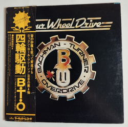 Винтажная виниловая пластинка Bachman Turner Overdrive Four Wheel Drive (Japan 1975) (Obi)