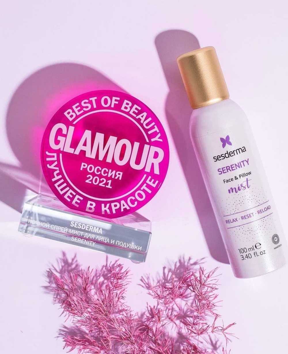 Sesderma SERENITY Face & Pillow Mist - Спрей-мист ночной для лица, 100 мл