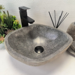 Раковина из речного камня RS63885 (42*36*16) 0120