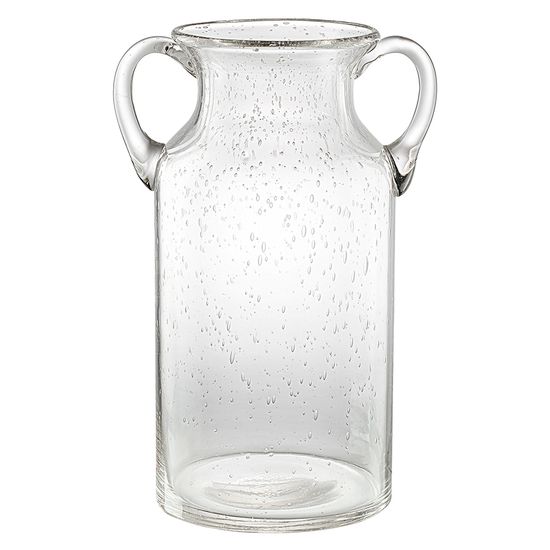 Ваза для цветов flowi, 29 см, прозрачная